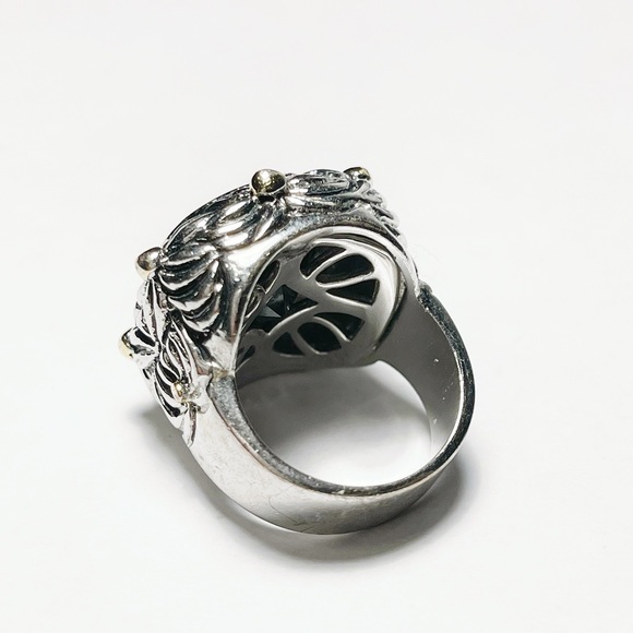 Sterling Silver Black Onyx Ring - Picture 3 of 3